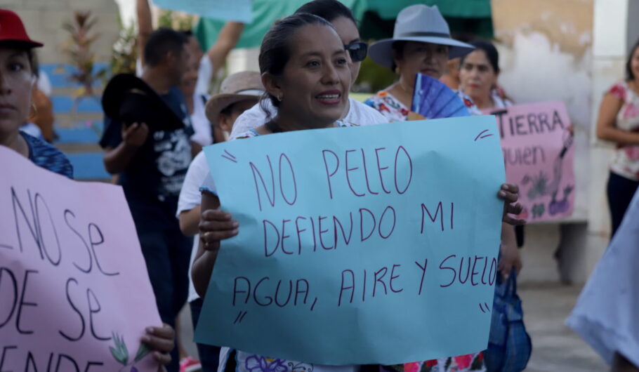 Protesta en Ixil, 2023. Foto de Lilia Balam.