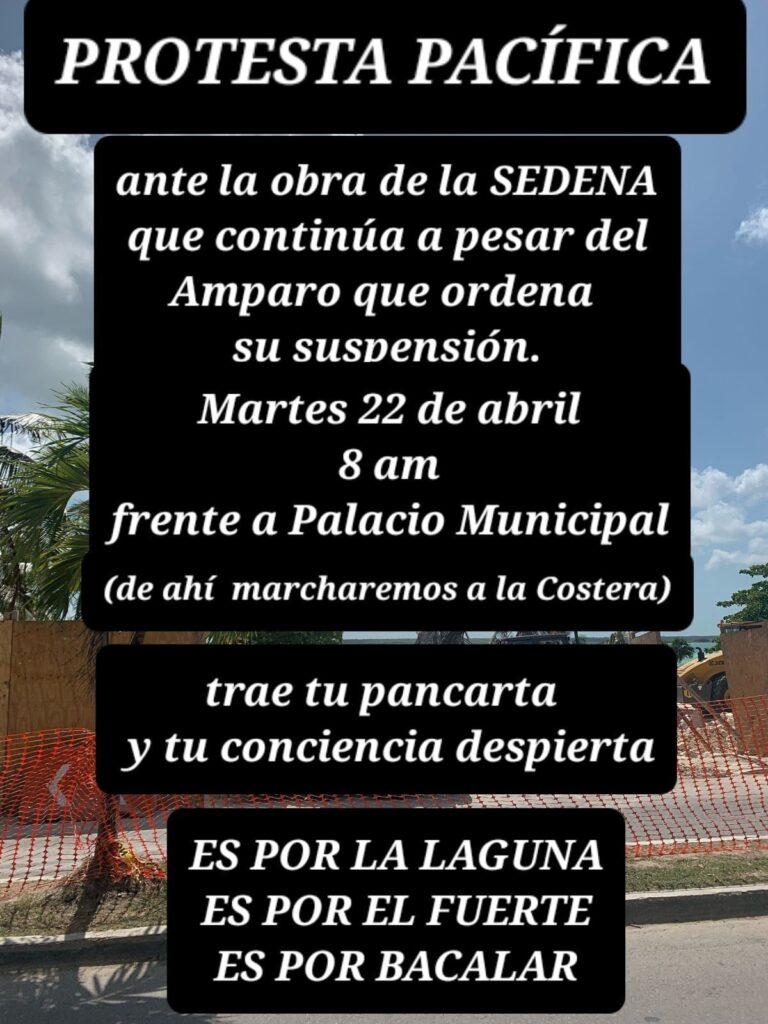 Invitación Protesta Pacífica